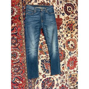 Nudie Jeans Co Lean Dean Slim Tapered Organic Stretch Denim Jeans 29x32